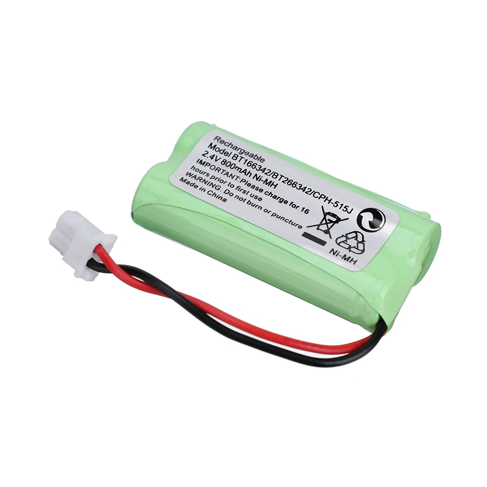 2,4 V 800 mAh BT- 166342 Batteria ricaricabile AAA Ni-MH per batterie per telefoni cordless BT 166342 166342 BT- 266342 BT 183342 BT 283342 - immagine 4
