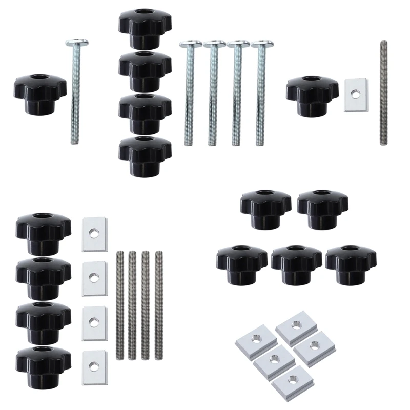 

DONG T-track Jig Screw Fixture Table Handle Router Special T-slot Chuter Woodworking Accessories