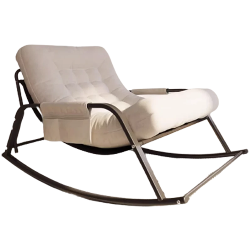 Rocking Lounge Chairs Modern Nordic Adults Luxury Designer Bedroom Chairs Sofa Recliner Articulos Para El Hogar Home Furniture