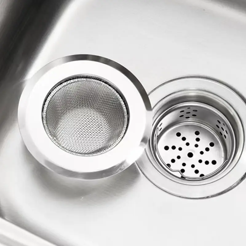 Stainless Steel Anti-Clog Kitchen Sink and Dishwasher Strainer