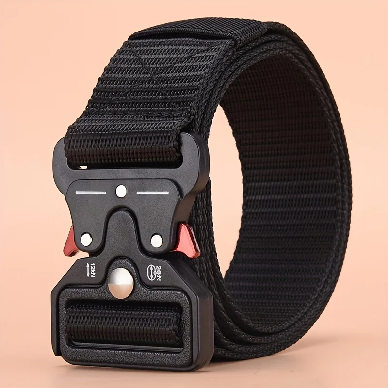Versatile Men's Tactical Belts - Durable, Adjustable Design-For Outdoor Sports Enthusiasts，Pair with Pants Jeans，For Men Women ﻿