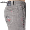 Winter New Men's Corduroy Pants, Casual Straight Thicken Cotton Men's Black Trousers, Grey Mid Waist Italy Style Pants,Big Size