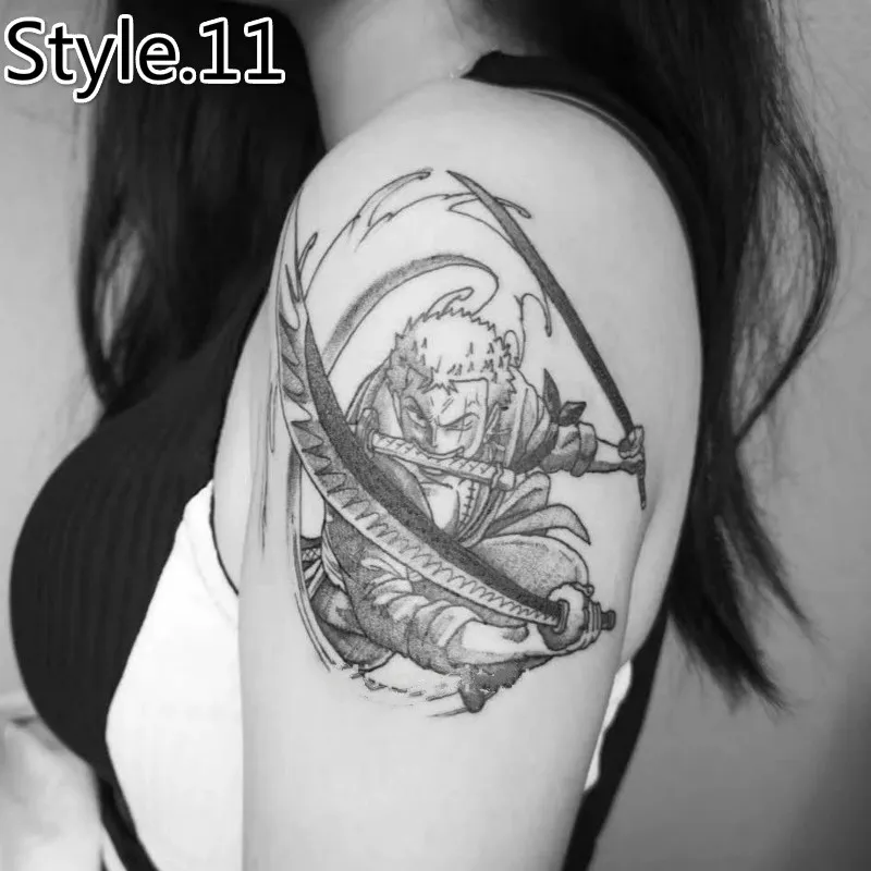 luffy arm tattoo