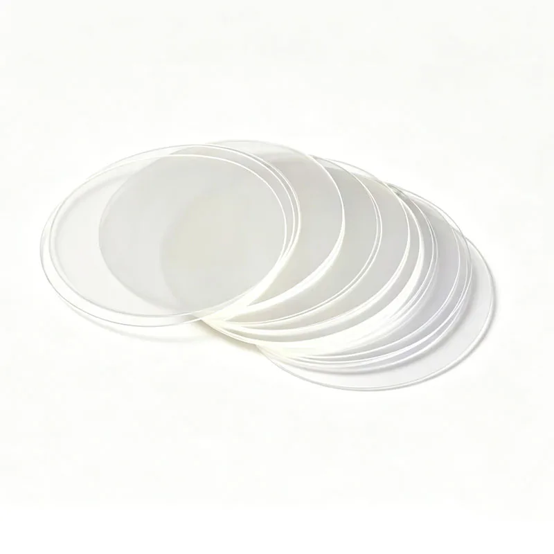100PCS 배지 투명 필름 원형 마일라 투명 보호 필름 (라운드 배지 버튼 제작기용) 25/32/37/44/50/56/58/75MM PET 필름