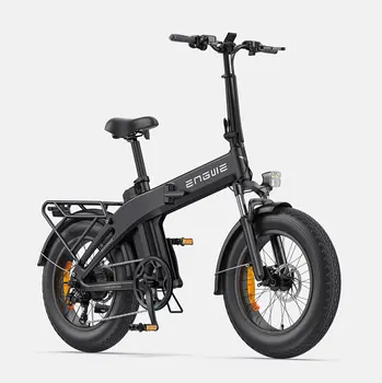 Bicicletta Elettrica Pieghevole Engwe EP-2 3.0 Boost 250W 48V 13.5Ah con Pneumatici 20*4.0", Freno Idraulico e Ricarica Rapida in 3.5h