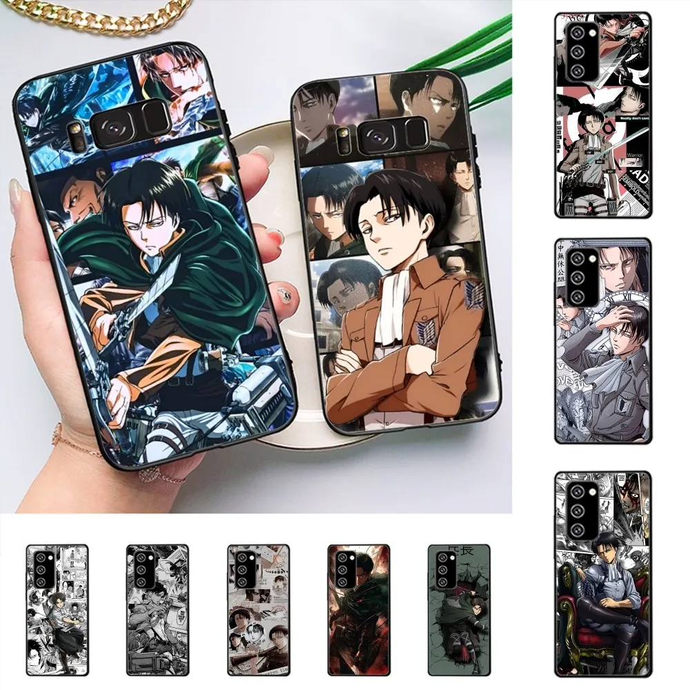 

Anime L-LEVI A-ACKERMAN Mousepad For Samsung J 7 plus 7core J7 neo J6 plus prime J6 J4 J5 Mobile Cover