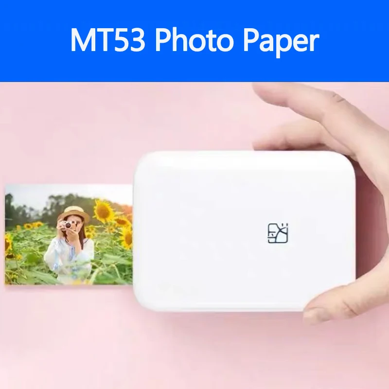 HPRT MT53 또는 HPRT Z1용 인화지 포켓 포토 프린터 MT53 및 Z1용 2x3인치 원본 특정 인화지