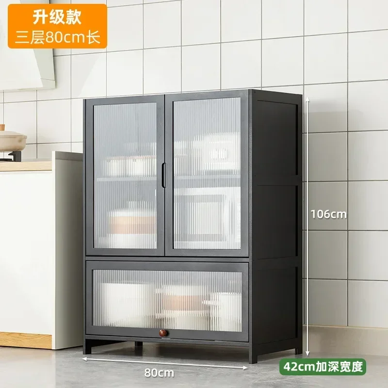 Storage container side panel, kitchen cabinet, room furniture, life organizer