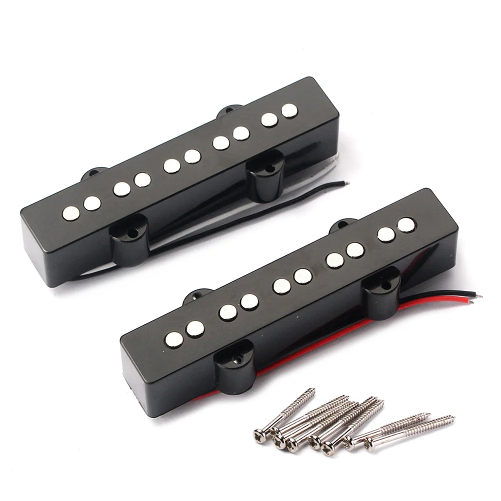 

Electric Bass Pickups Bridge Neck Pickups Set for Jazz JB Bass Guitar Open Style Guitar Parts and Accessories GMB08