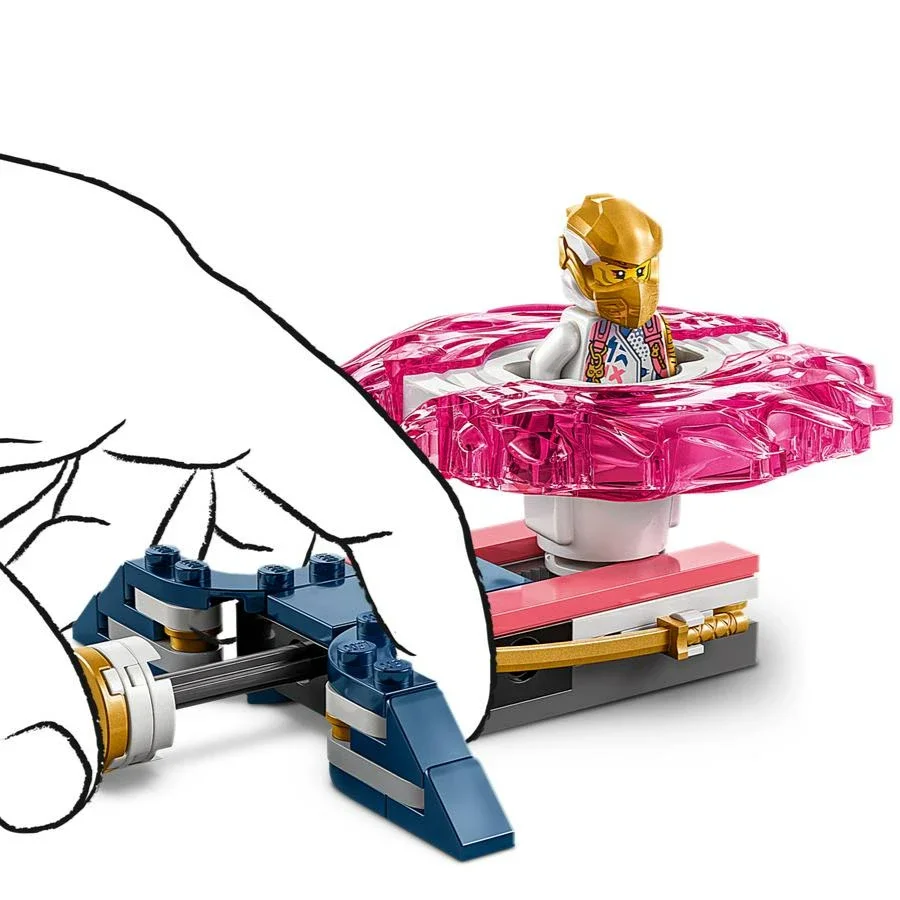 LEGO NINJAGO Sora's Dragon Spinjitzu Spinner (71824) Action