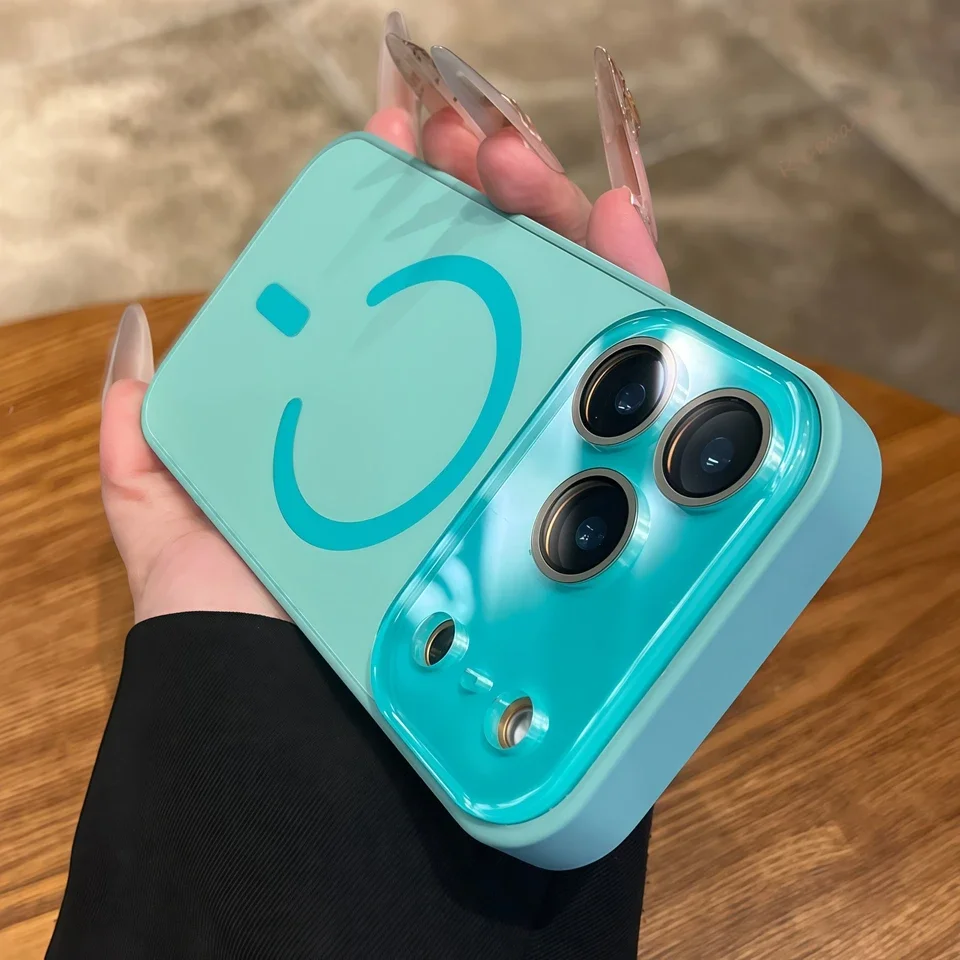 Official Magnetic Phone Case with Big Window Charger Protector Cover
