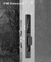 Waterproof Sliding Door Smart Lock TTLock App Alexa Fingerprint Digital Code RFID Card Anti-Lock Aluminum Glass Electronic Lock - Image 6