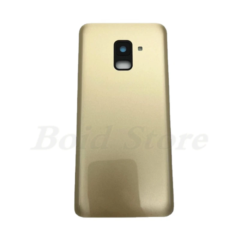 Back Glass Battery Cover Rear Door Housing Case With Camera Lens Replacement Parts For SAMSUNG Galaxy A8 2018 A530 A530F camera lens cover phone back cover glass phone back cover phone camera lens glass battery cover samsung phone case
