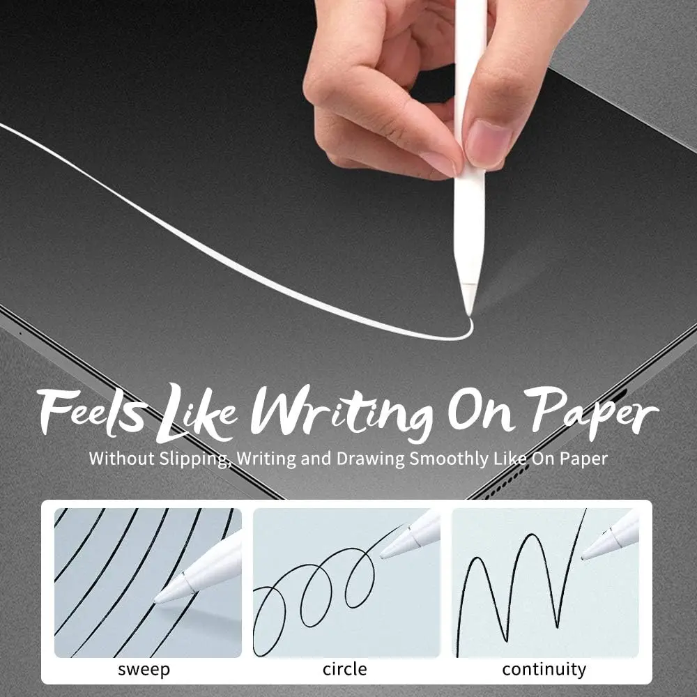 3pcs Matte Paper Screen Protector For Microsoft Surface Pro 8 9 10 11 X 4 5 6 7 13 Anti-Reflective Writing Drawing Like On Paper 3