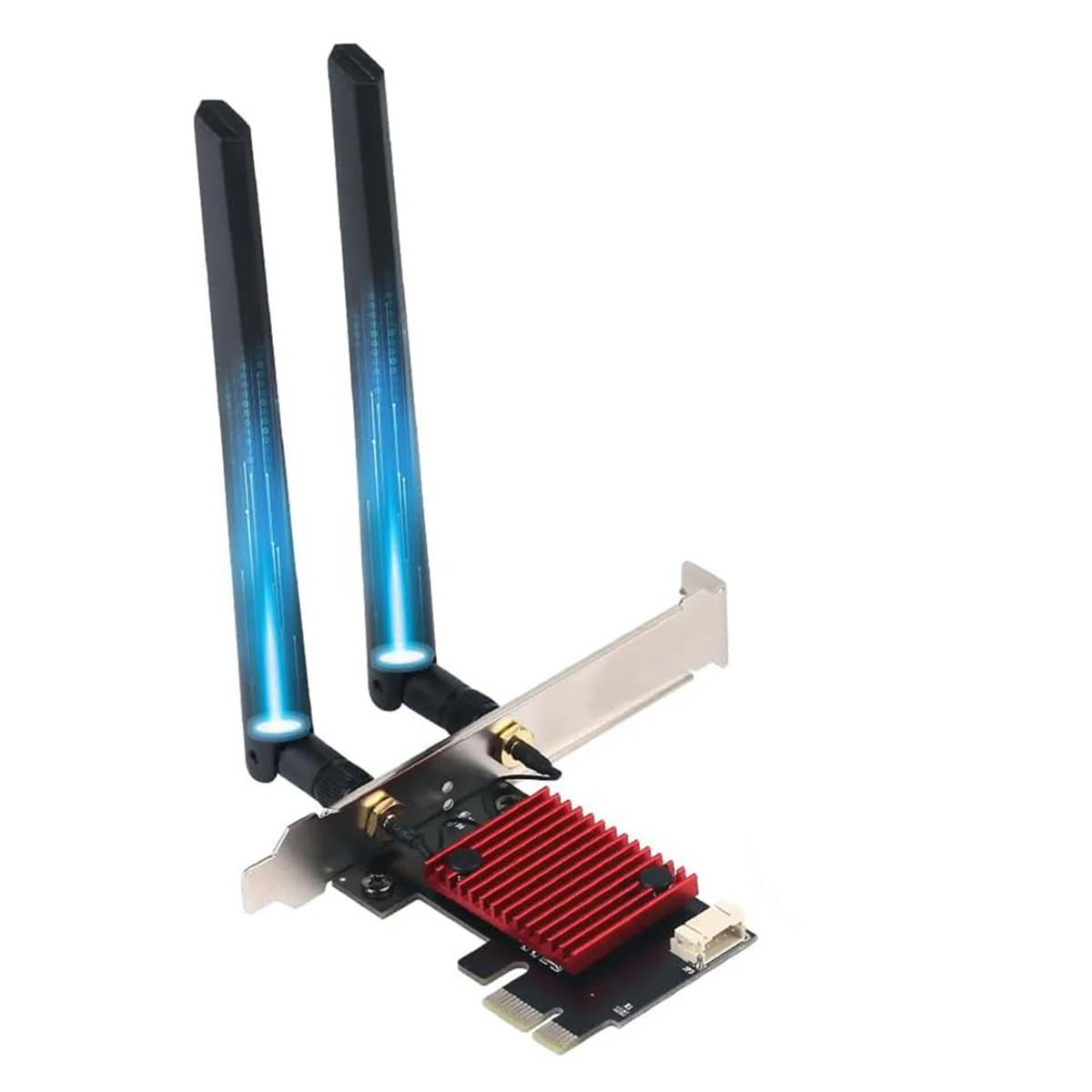 

WiFi 6 PCIE WiFi Card AX200 Bluetooth 5.2 3000Mbps 802.11AX Dual Band PCIe Wireless Network Adapter for PC Windows10/11