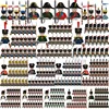 Medieval Military Building Blocks Napoleonic War Imperial Governor General Official French British Russia Marshal Soldiers Brick 1