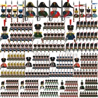 Medieval Military Building Blocks Napoleonic War Imperial Governor General Official French British Russia Marshal Soldiers Brick 1
