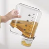 Grain Storage Box with Measuring Cup Plastic Sealed Rice Bucket Sealing Tank Moisture Proof Storage Jar Food Organizer 6