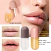 DEROL Ginger Extract Peppermint Lip Plumper Day Night Repair Moisturizing Long-lasting Lip Pack Lip Purple Special Effect Makeup 3