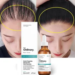 Ordinary Hair Growth Essential Oils Care Essence Hair Loss Liquid Peptide Treatment Hair Growth Serum Original Authentic 60ml