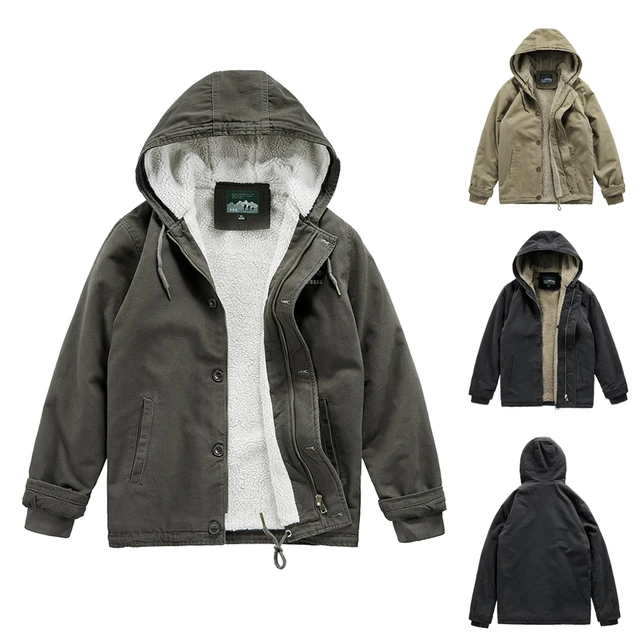 PARKA ARMY SHERPA