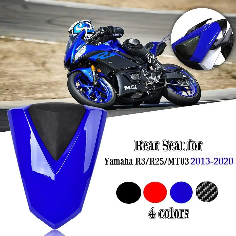 

R3 Seat Cowl For Yamaha MT03 YZF R25 Rear Passenger Tail Cover Fairing MT 03 YZFR25 YZFR3 2013 14 2015 2016 2017 2018 2019 2020