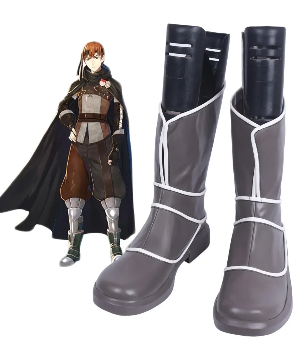 

Fire Emblem Awakening Gaius Cosplay Boots Shoes Custom Made