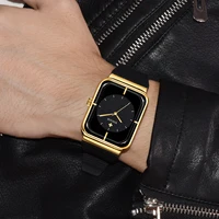 WWOOR  Men's Watches Top Brand Luxury Watch For Men Gold Fashion Stainless Steel Waterproof Quartz Wristwatch  Relogio Masculino 2