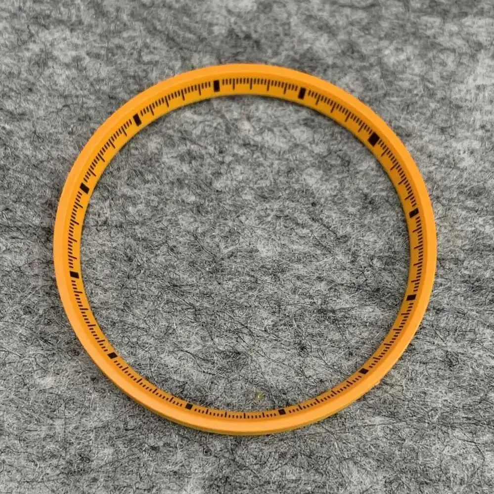 31.3mm Watch Chapter Ring Inner Shadow Ring Men's Watches Accessories Replacement Parts for NH35/NH36/4R/6R/Seiko 6105 Movement