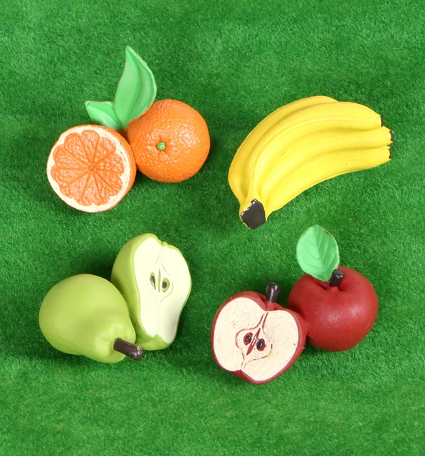 Jeu En Plastique Faux Légumes Et Fruits Variés Jouet D'éducation  Alimentaire Pour Enfants