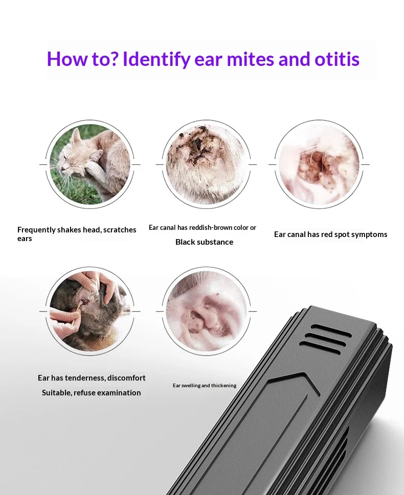 Uv Lamp For Ringworm Detection In Pets Portable Pet Skin Light_voghion.com