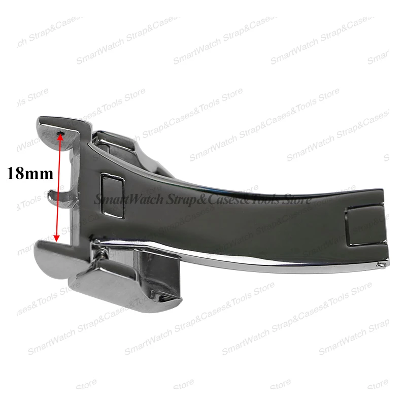 Watch buckle clasp Watch buckle 18mm Watch Buckle For IWC Pilot Mark Portuguese Stainless Steel Folding Clasp