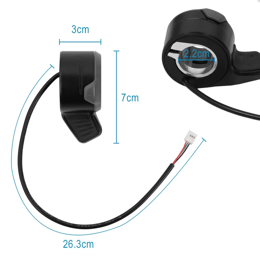 Elektroroller Daumengasbeschleuniger für Niu KQi1 KQi2 KQi3 Kickscooter Fingerschwindigkeitsregelung Ersatzzubehör – Detail 12