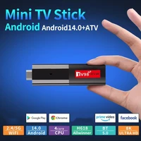 TV98 ATV Mini TV Stick Android 14 TV Stick HDR Set Top Box 8K Video WiFi 2.4/5G Streaming Smart TV Box for Network Media Player - Image 5