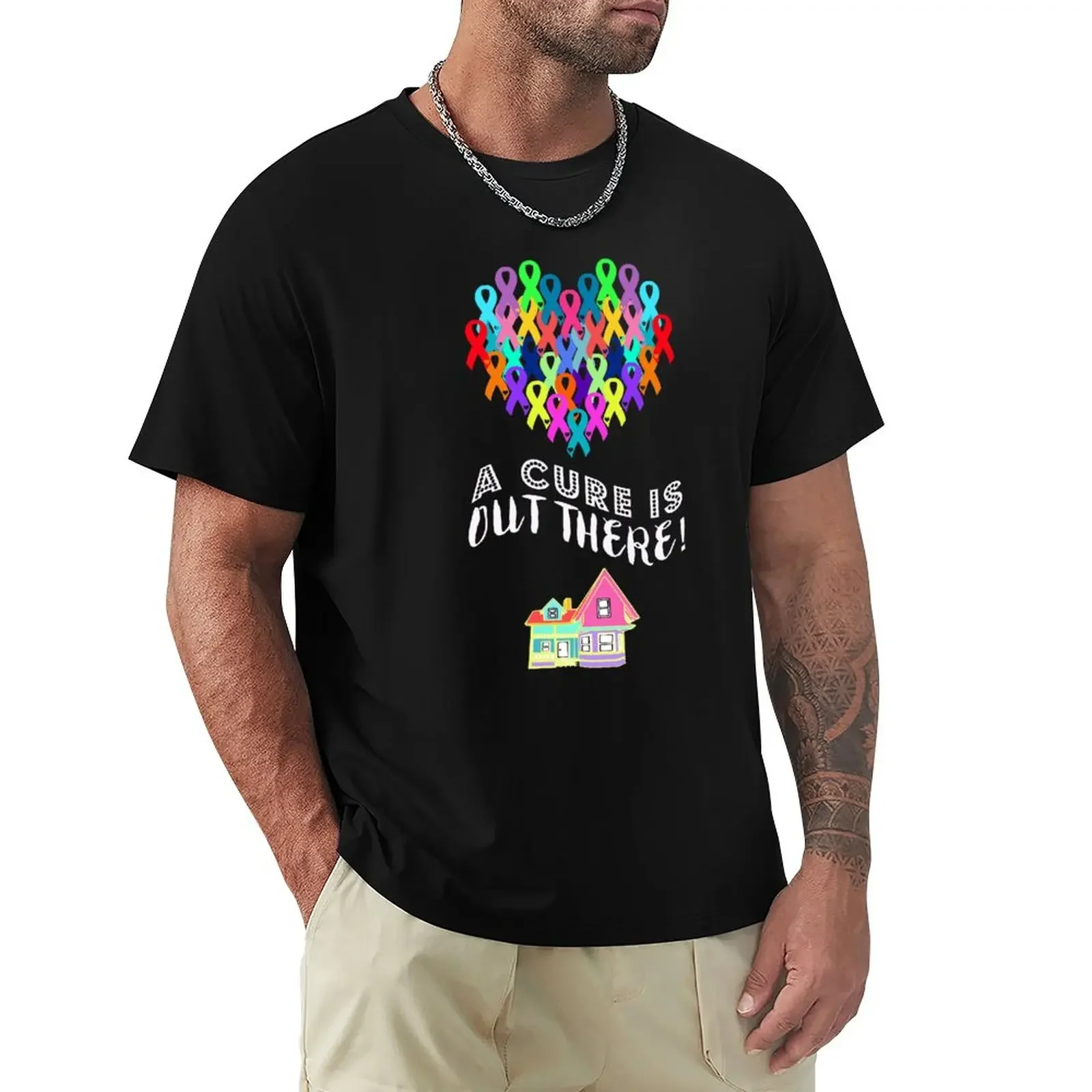 

A Cure Is Out There T-Shirt blacks tees mens graphic t-shirts pack