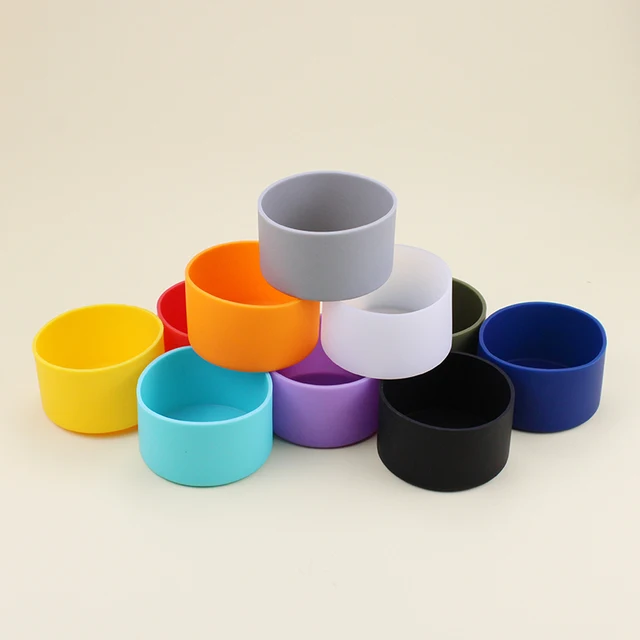 2PCS 7.5cm Silicone Cover for Stanley 40oz Tumbler with Handle & Stanley IceFlow 20oz 30oz Protective Bottle Boot Sleeve
