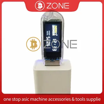 V2 USB Plug T-Dongle S3 Hashrate 53Kh/s With Display BTC Crypto Solo Lottery USB Socket NerdMiner 1