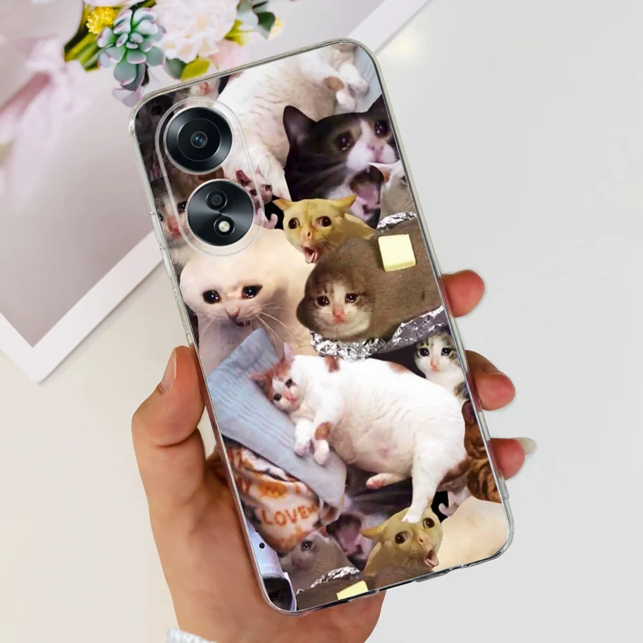 Luxury Marble Soft Silicone Shockproof Phone Case - 6.72 Back Cover