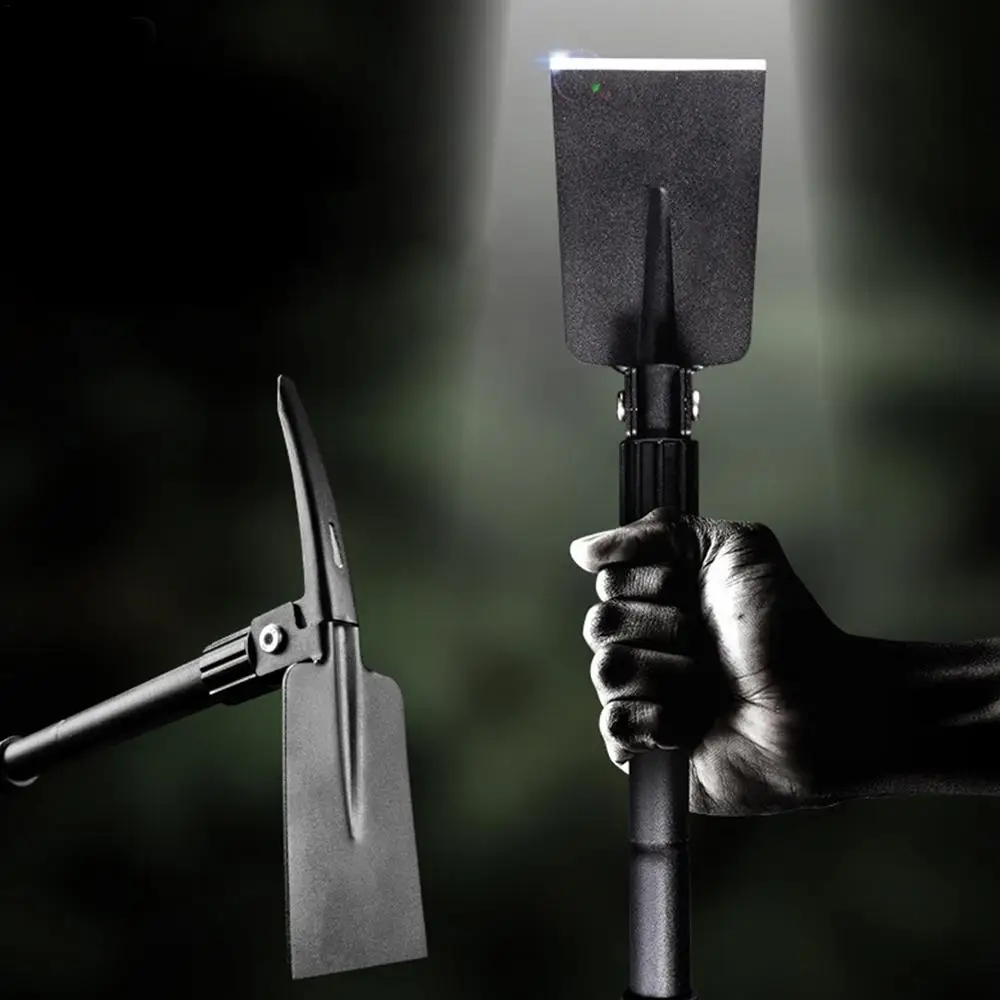 Description Picture 4 of itemFoldable Camping Shovel Pickaxe Hoe Outdoor Emergency Multifunction Gardening Tool For Digging Ditching With Carrying Bag