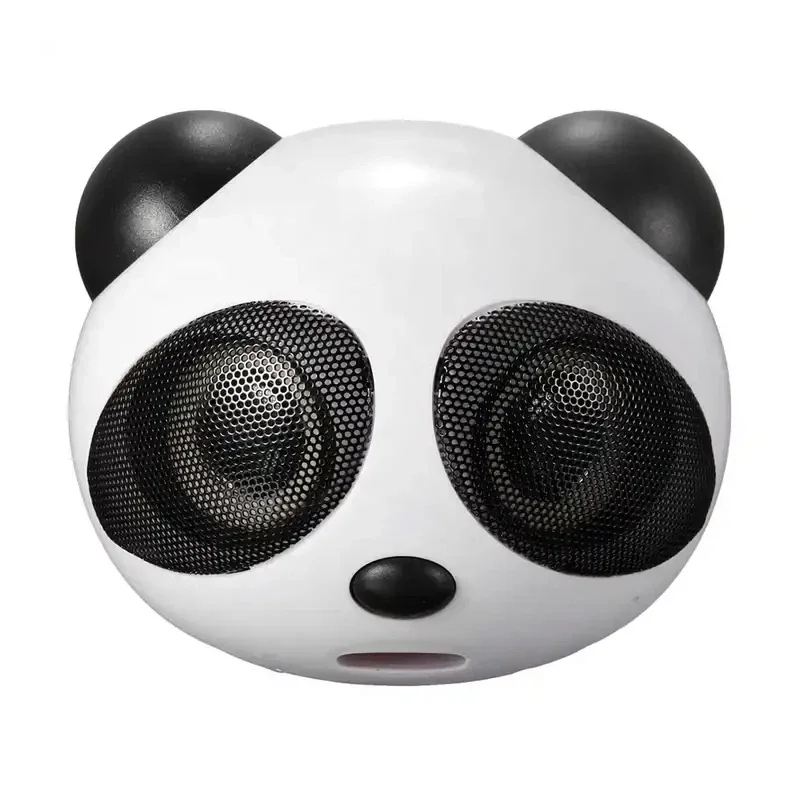 Panda Desktop Laptop Cartoon Audio Multimedia Desktop Mini Piccolo Altoparlante Office Home Entertainment Subwoofer Altoparlante Bluetooth