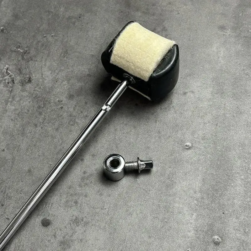 83CB Drum Pedal Hammer Weights Metal Drum Pedal Part Hammer Foot Beater Counterweight