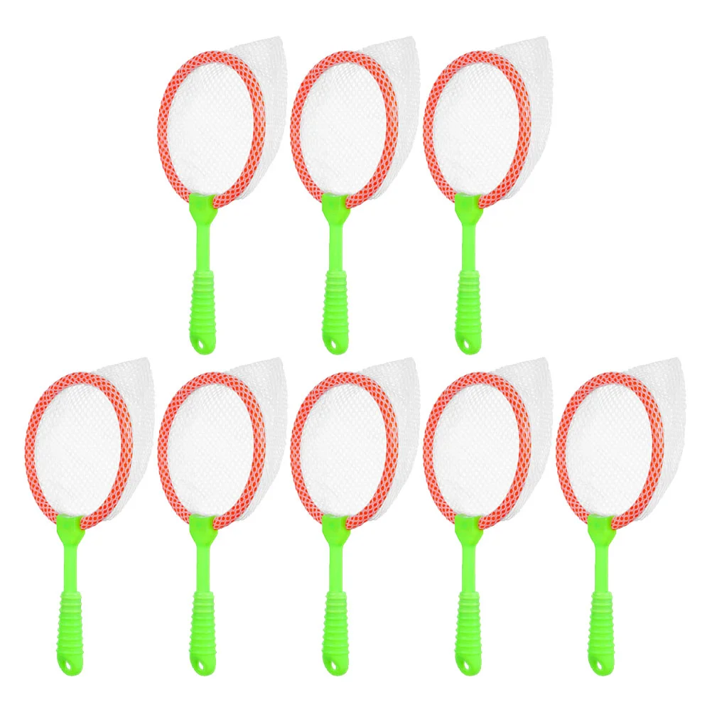 8pcs Child Fishing Nets Insects Fishing Nets Fish Net Net for Catching Insects Bugs Ladybird Nets ( ) 5