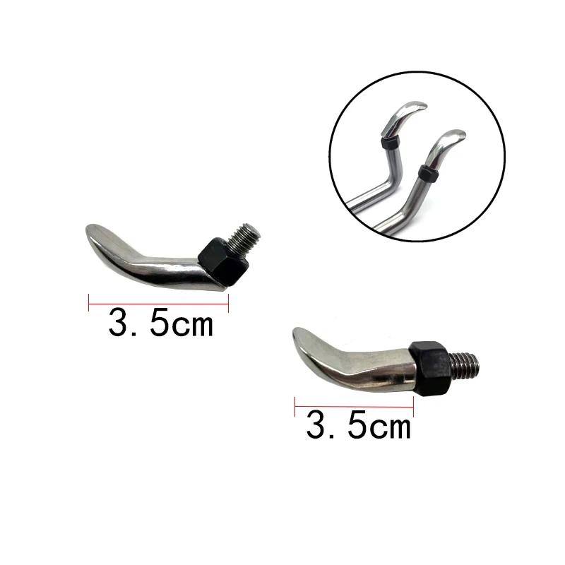 PDR 후크 팁 접착제 탭, 자동차 덴트 풀러, 자동차 우박 덴트 수리 도구, 자동차 액세서리, 2 개