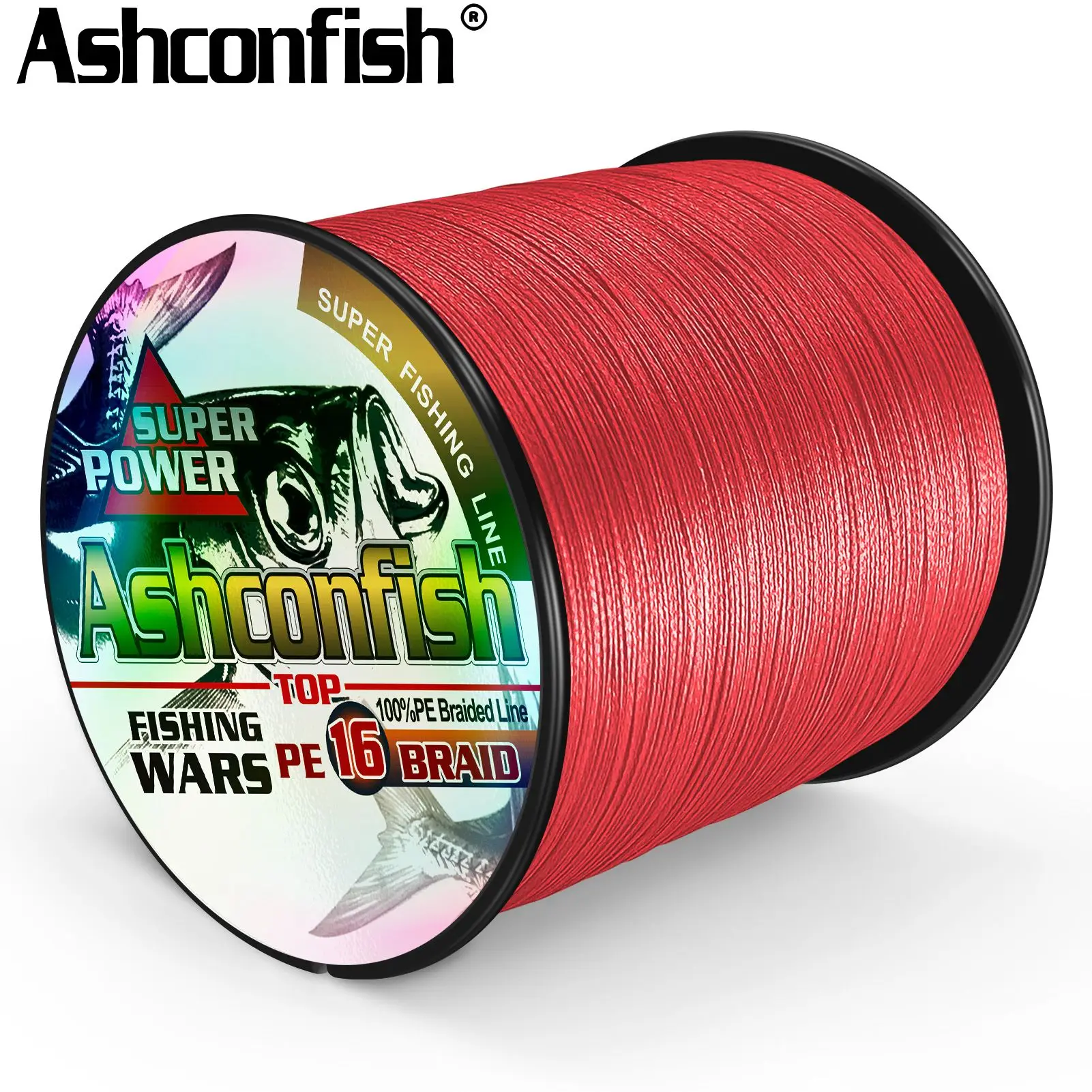 Ashconfish 16 Strands Braided Fishing Line Super Strong Saltwater 20LB-500LBS Hollow Core 500M Multifilament PE Line Japan fishing line fishing tackle