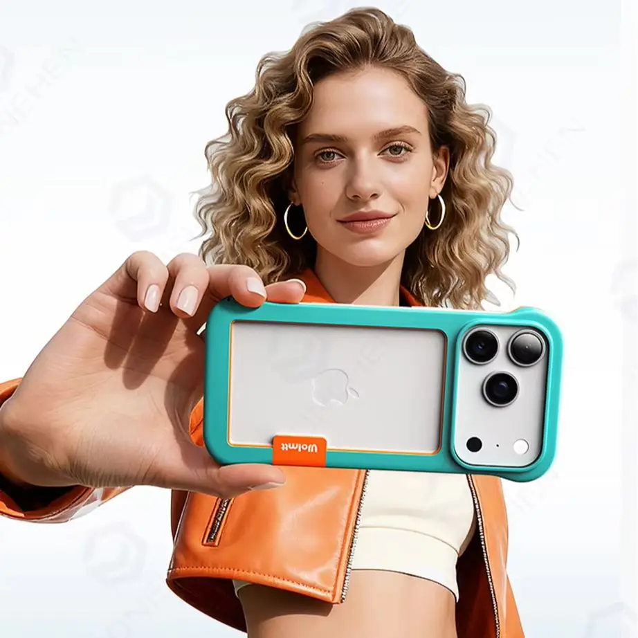 Vibrant Frameless Soft TPU Bumper Case with Shockproof Protection