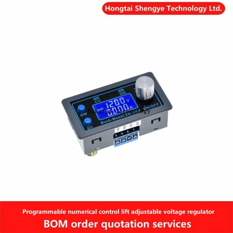 Regolatore Convertitore Boost DC-DC ZK-5KX Programmabile - 0.6-36V 0-5A Con Display LCD - 6