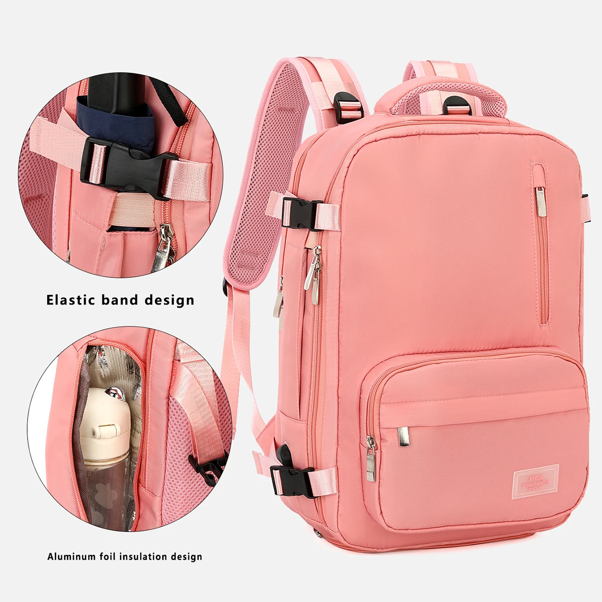 Travel Backpack Men's Business Backpack School Bag with Shoe Warehouse Large-Capacity Laptop Waterproof Fashion Backpack