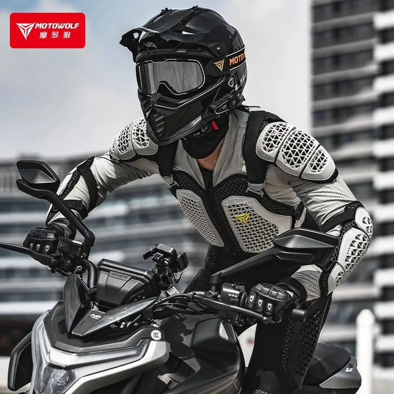 Motorcycle Jackets Full Body Armor CE Approved Protective Gear Men Women