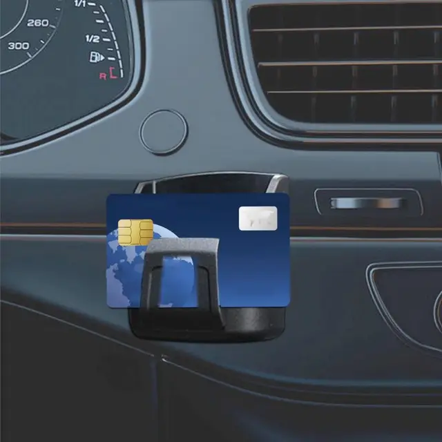 Multi-functional Reusable Car Dashboard Centre Console Remote Control Car Key Anti-Slip Storage Box Key Card Small Items Storage 2