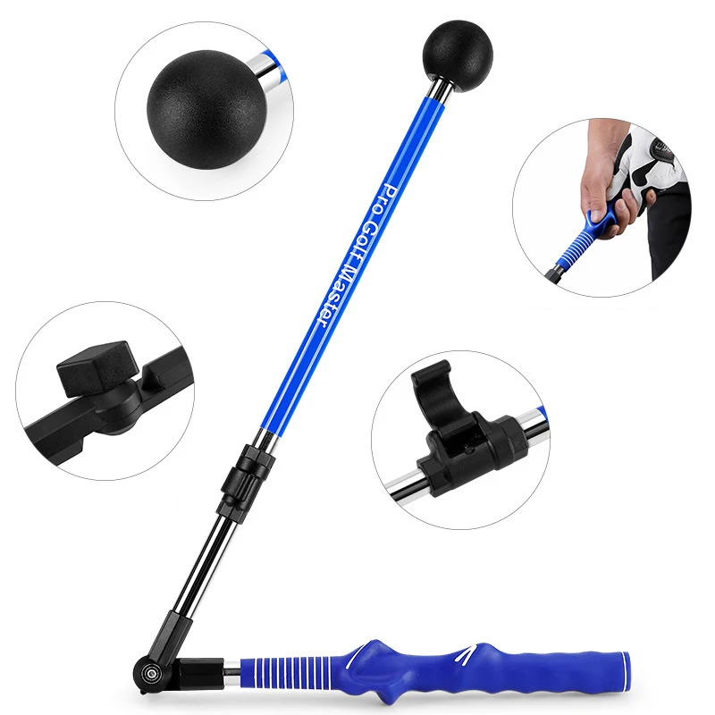 

1Pc PGM Golf Folding Swing Correction Beginner Trainer Exerciser Adjustable Length Angle Golf Accessories